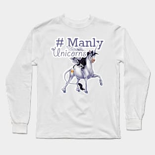 Manly Unicorns Long Sleeve T-Shirt